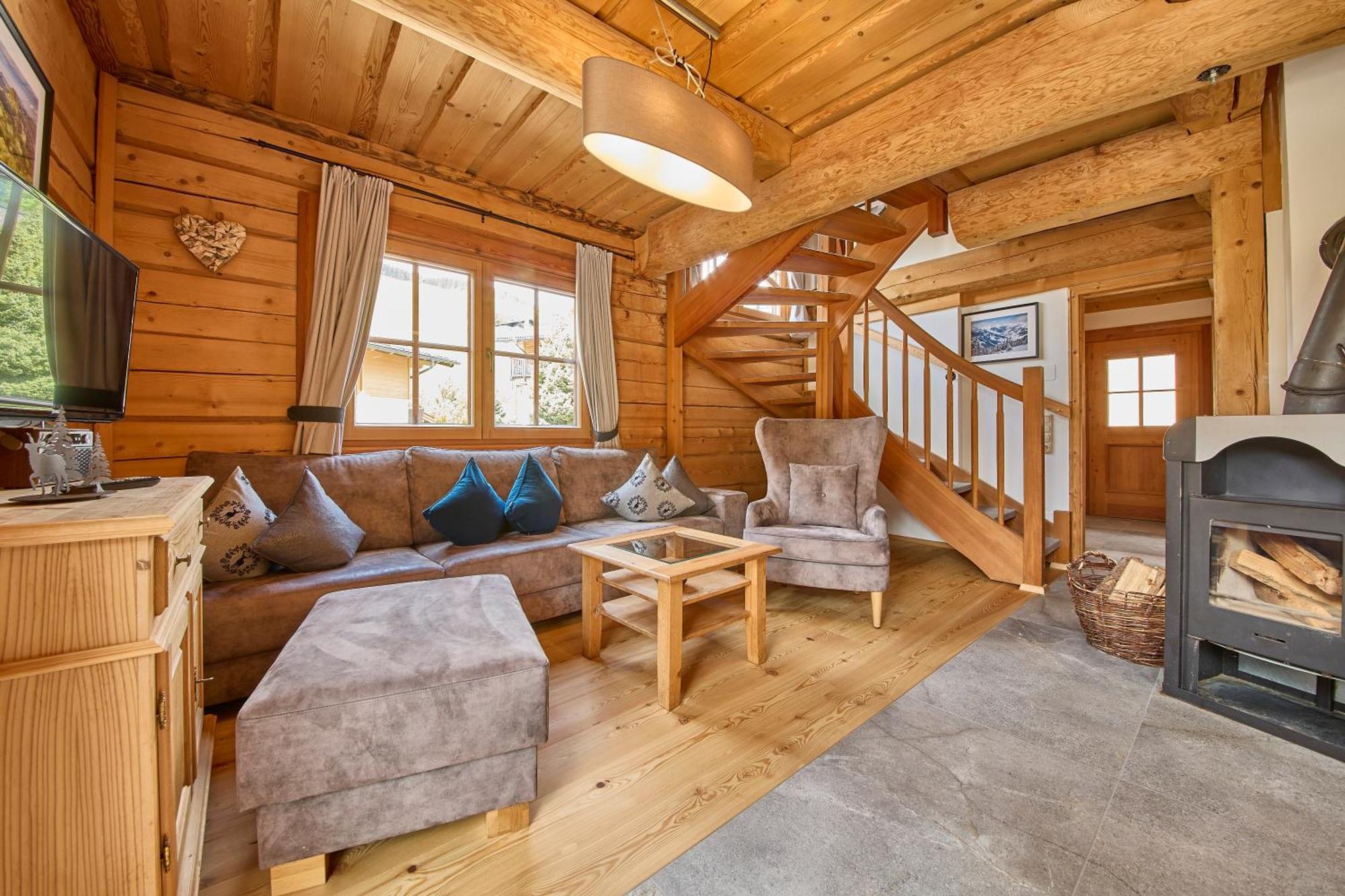 Drei Hittn Saalbach Apartment ภายนอก รูปภาพ