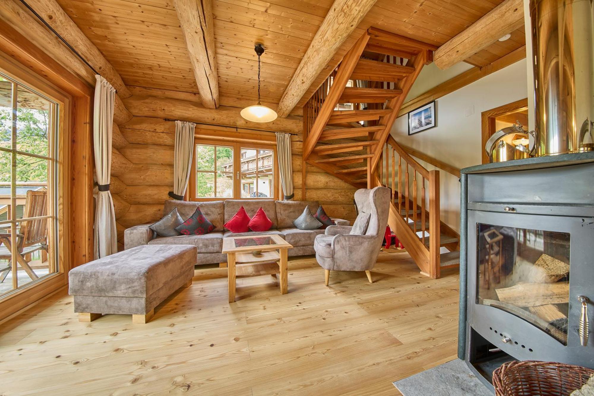 Drei Hittn Saalbach Apartment ภายนอก รูปภาพ